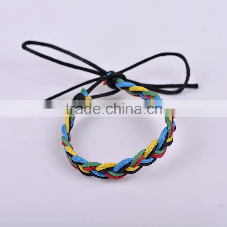 Factory Discount Prices Handmade beads braided brazil bracelet