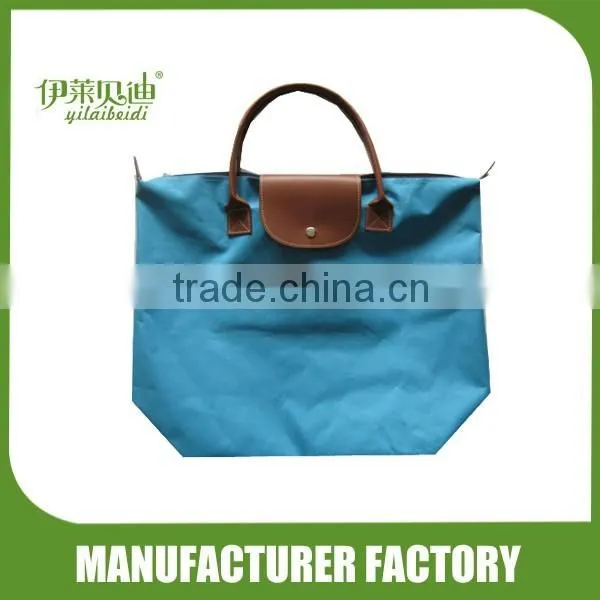 Plain colour foldable shopping bags / tote bags