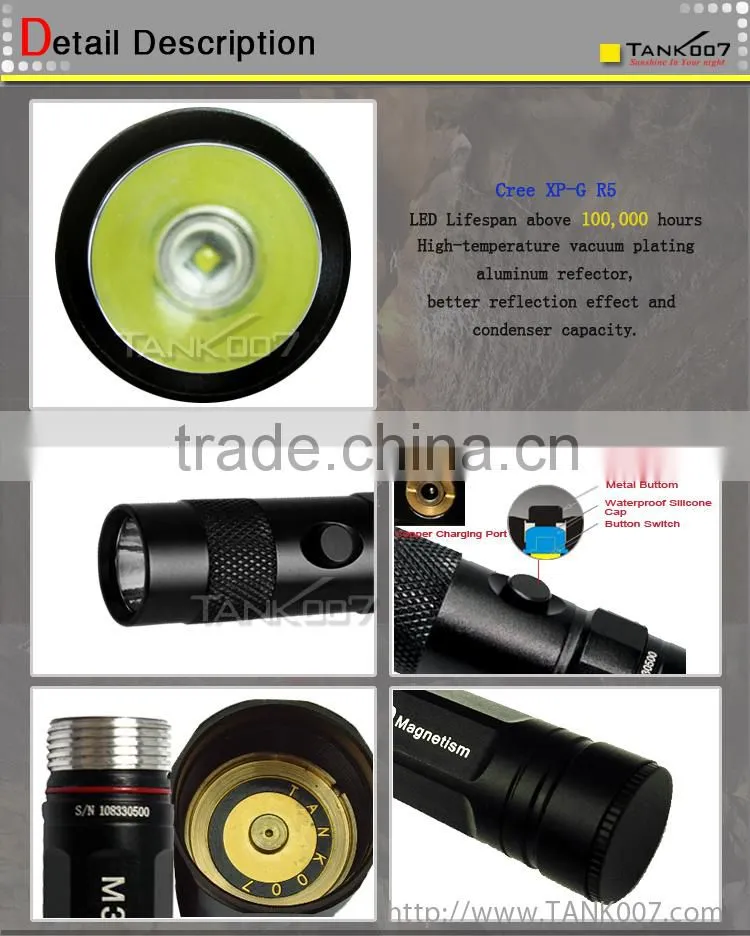 magnect working lights emergency mini torch portable rechargeable led light