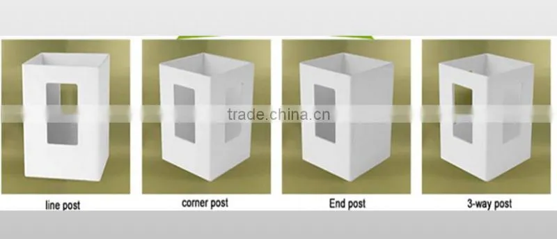 Plastic vinyl horse fence PVC fencing for sale