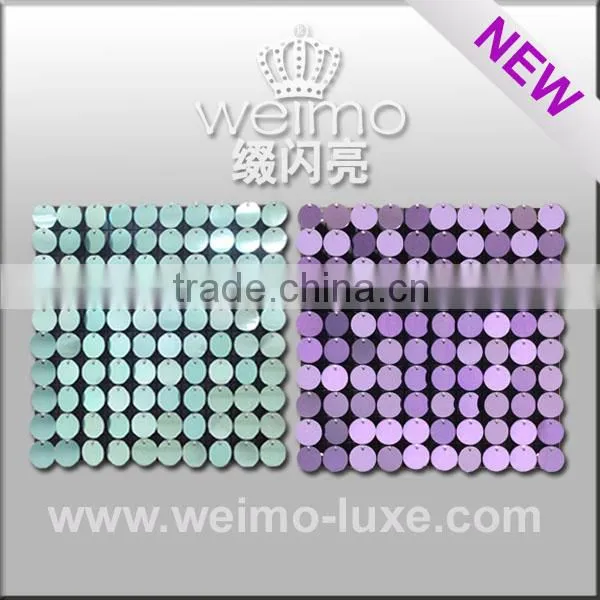 2014 hot sale sequin shiny sign tv background wall panel