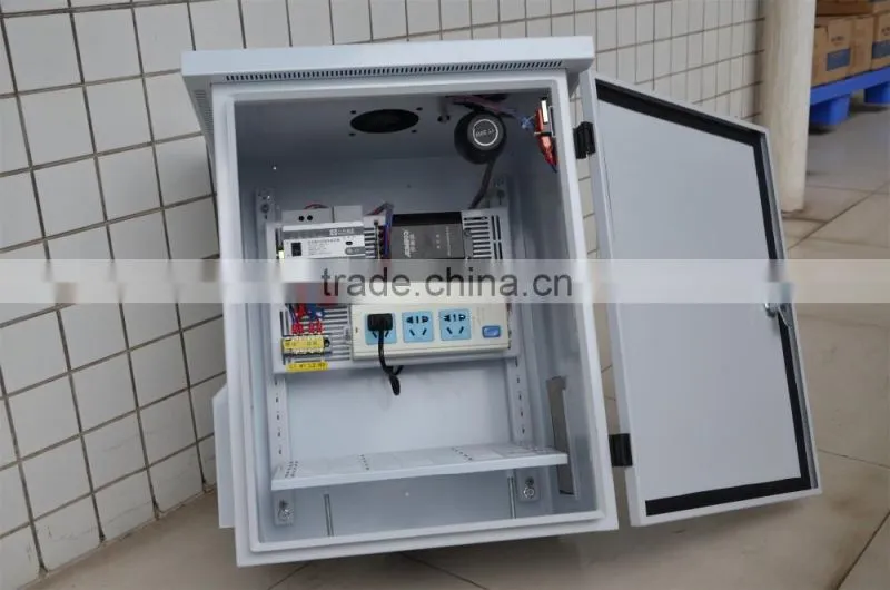 White Waterproof Metal Electrical Enclosures of Outdoor Used