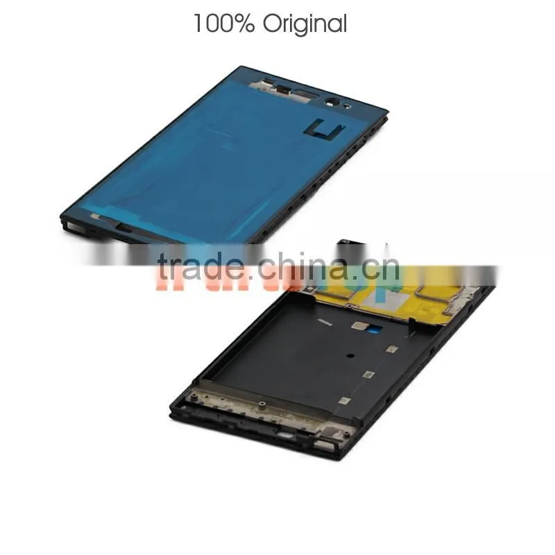 Original Front Housing For Xiaomi Mi3 Mi 3 WCDMA Front Frame Screen Plate Bezel Wth Adheisve Sticker