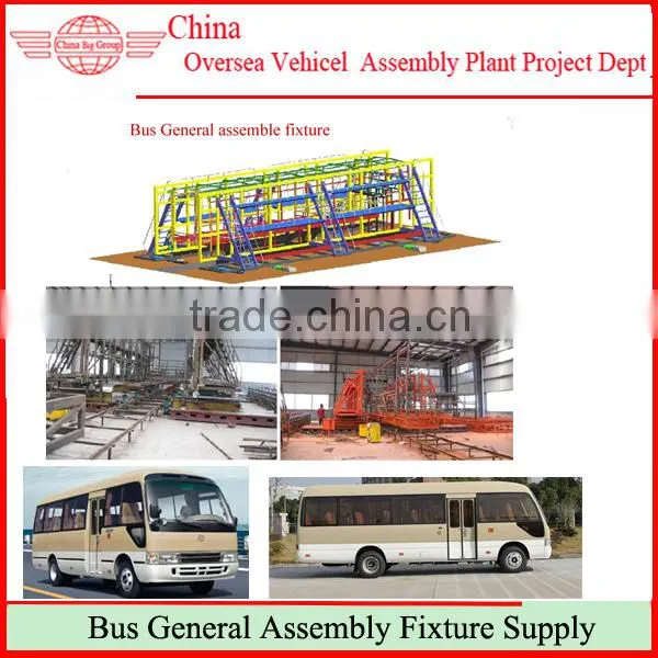 Building First Coaches Production Line and Equipments In Africa Countries