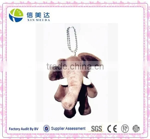 Plush Cute 10cm Gray Elephant keychain toy