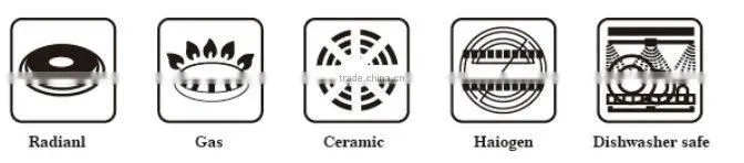 New design 9Pcs with non-stick coating COOKWARE SETS