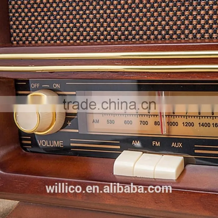 Retro Mini portable speaker with usb input /sd/fm