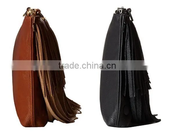 Fringe Tassel PU Leather Messenger Bag