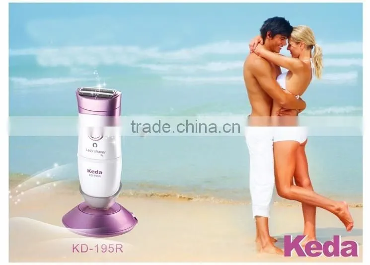 Rechargeable Lady Shaver Women Hair Removal Electric Epilator