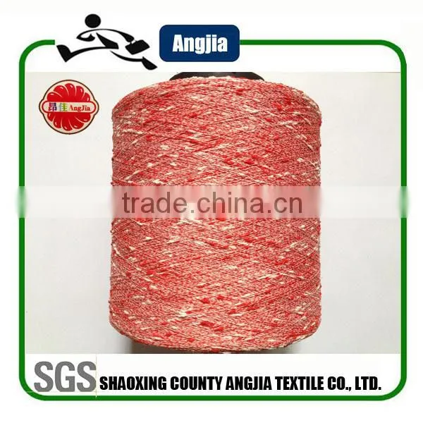 Knot dyed yarn for hand knitting