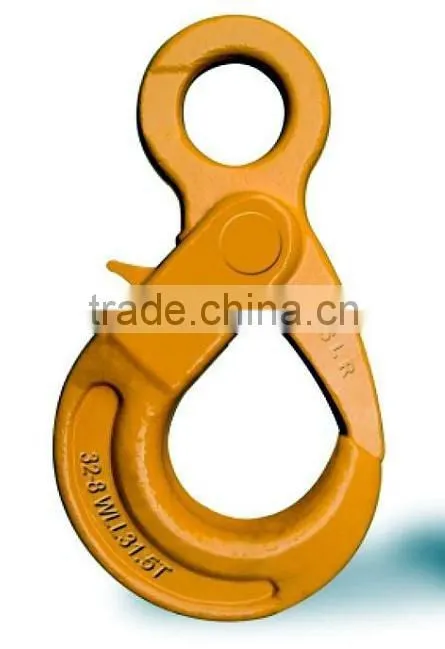 DSL new design G80 SELF LOCKING SAFETY SWIVEL CRANE HOOK