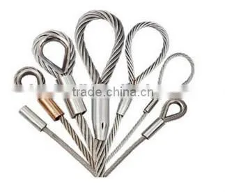 Factory supply Wire Rope Aluminium Sleeve Hourglass Aluminium Ferrule