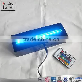 Custom acrylic hello kitty shape 7 colors changing desk table lamp illusion 3d led night light