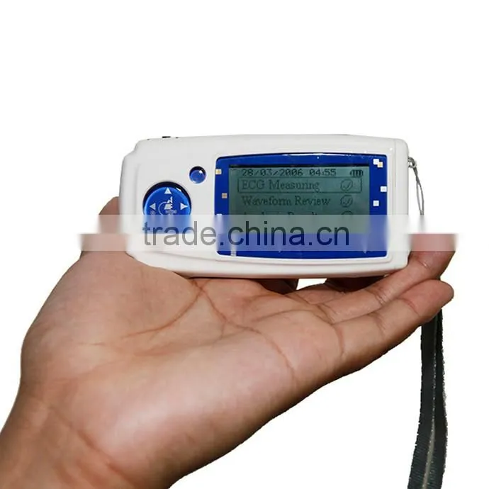 CE Handheld 1-channel Vet Electrocardiograph ECG/EKG monitor