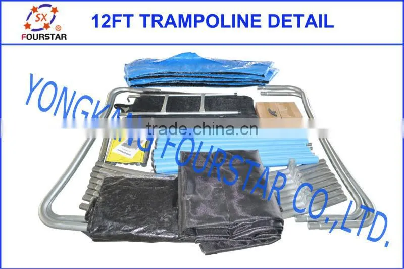Commercial Single Bungee Jumping Trampoline For Sale
