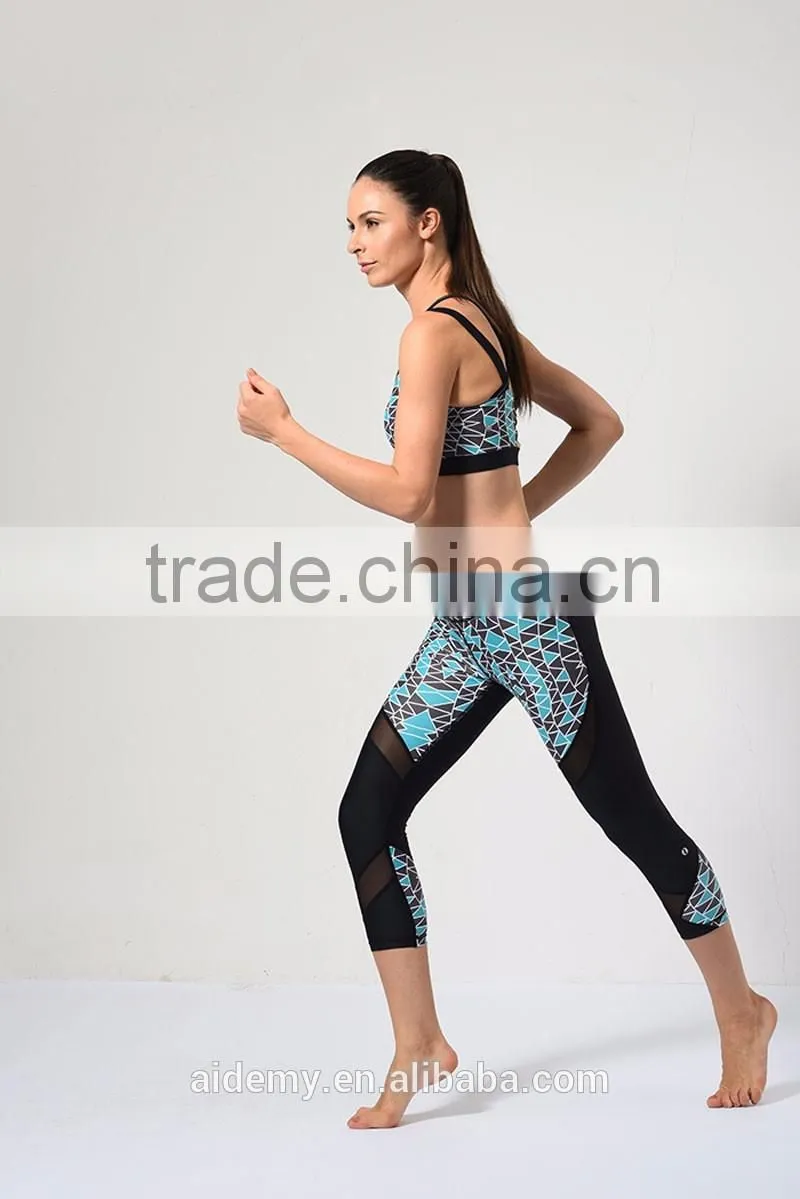 breathable DRI fit yoga top, modal soft yoga sets,Sexy Ladies yoga wear