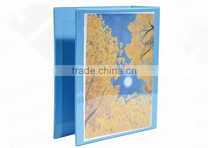 2016 white PVC folder& file folder&post binder folder