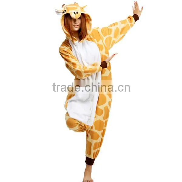 New Long Neck Animal Giraffe Adult Best Seller Full Body Party Costume