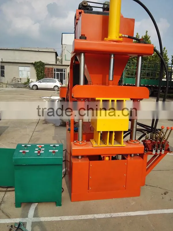LY2-10 hydroform clay brick machine with PLC system/mud interlocking brick machine price in south africa