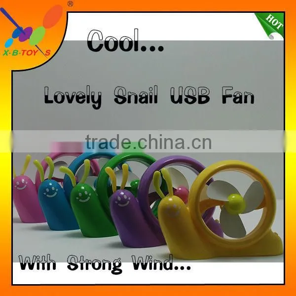 2014 Pretty snail Office Popular Portable Desktop Fan