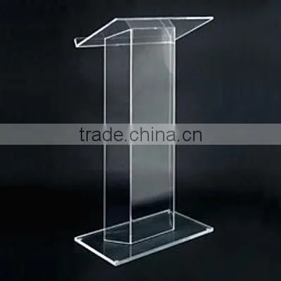 acrylic podium stand