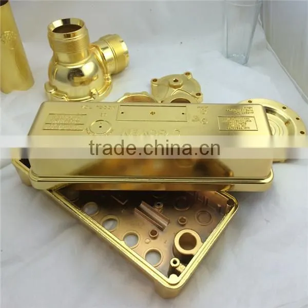 die casting imitation gold plating technology equipment parts imitation gold electro-plating gold imitation plating factory