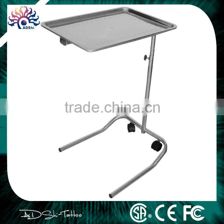 Stainless Steel Mayo Tray,Mobile Mayo Stainless Steel Tray Stand,Tattoo tattoo furniture