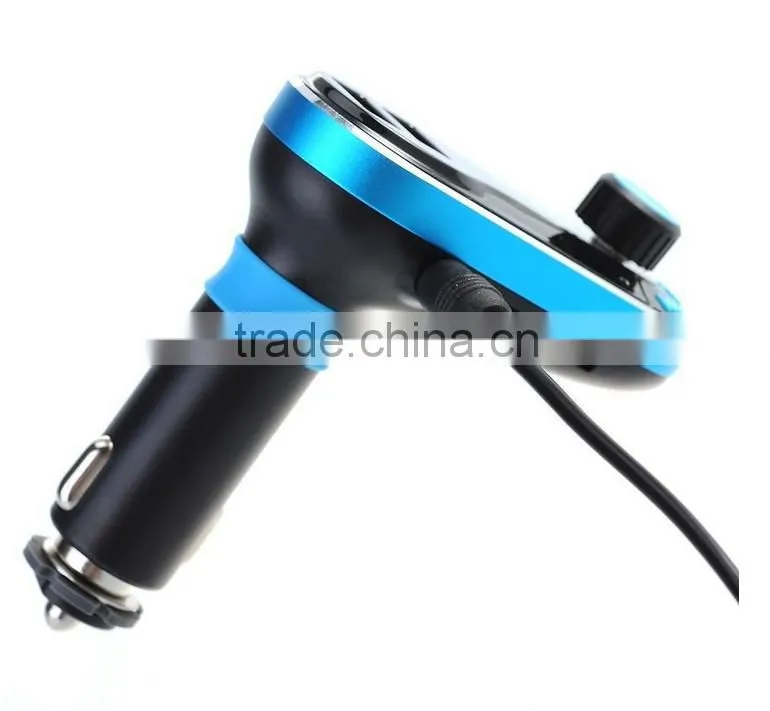 Wholesale high quality car fm transmitter bluetooth wireless fm transmitter