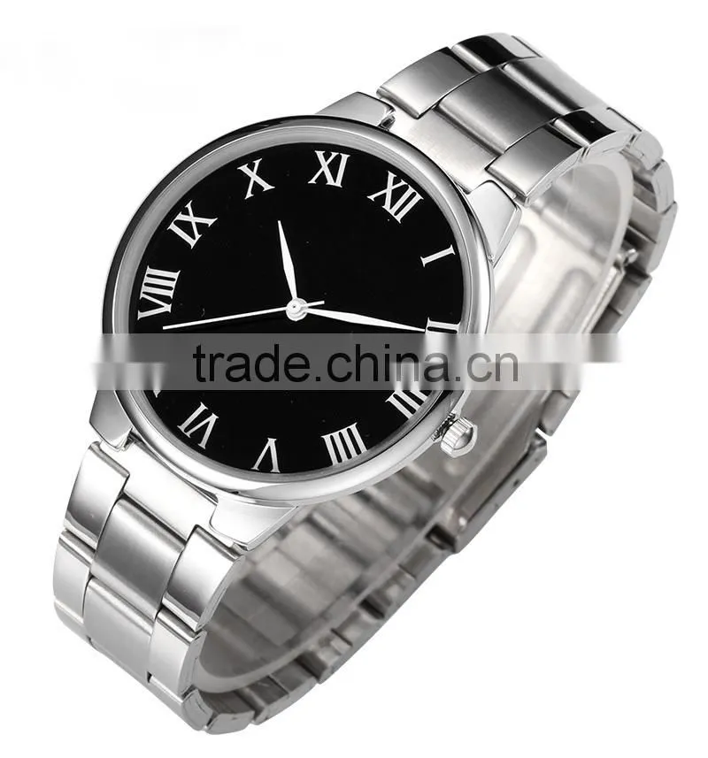 Quartz Stainless Steel Watch Water Resistant