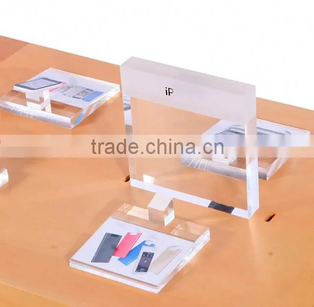 hot sell holder shoe acrylic display block