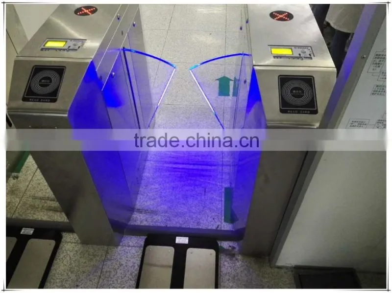 top-grade hot selling stainless steel ourdoor automatic access control turnstile/fingerprint turnstile