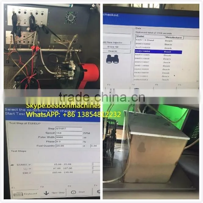 2016 hot new product BC-CR708 COMMON RAIL INJECTOR TEST BENCH