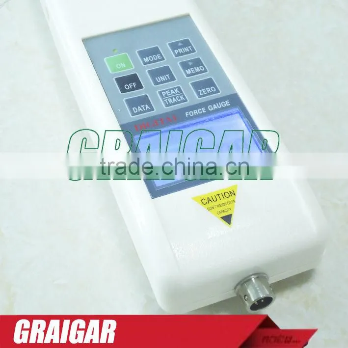 Brand New HF-10K digital Force Gauge with S external sensor 10KN push pull tester