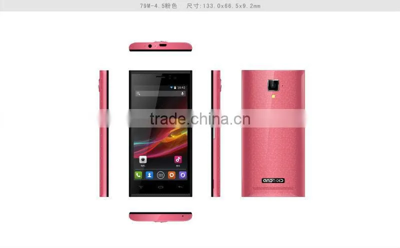 wholesale 3G smart phone ZOYO ZP450 with Android 4.4 MTK6582 Quad core 1.3GhZ 512MB+4GB