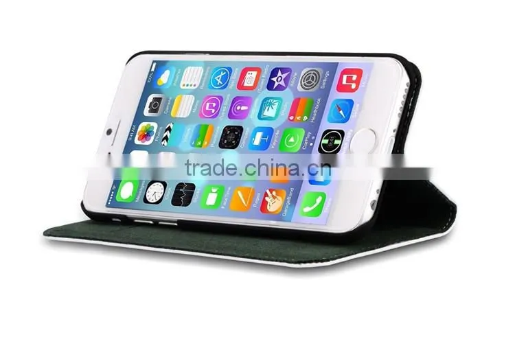 Luxury Phone Case with Packaging Italy Filio Genuine Real Leather Cover Case for iPhone 6/6s Plus