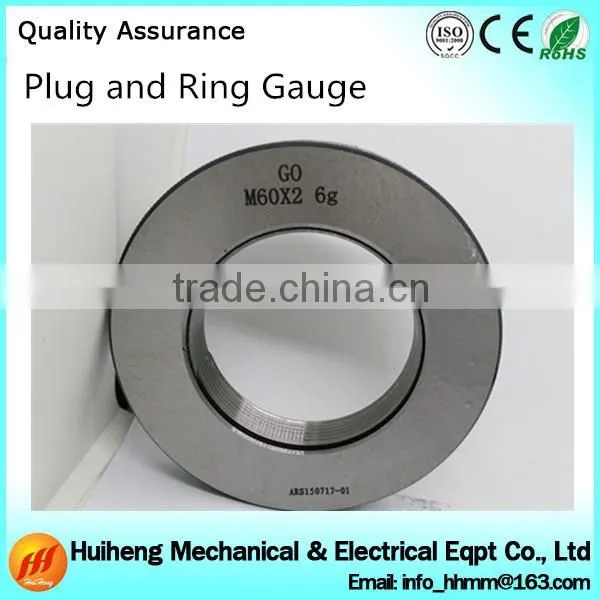 Thread ring and plug gauge ring gauge