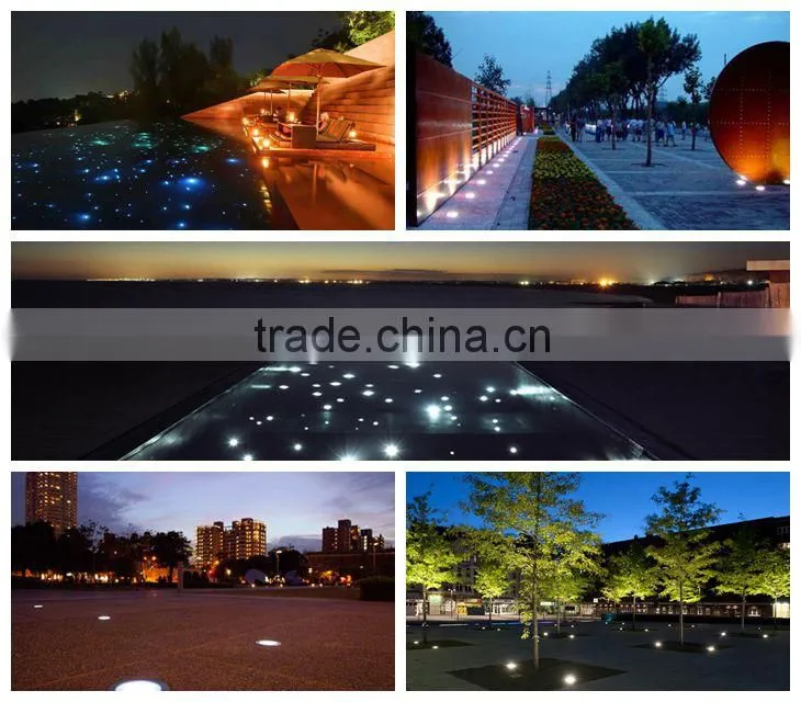 High Power Round LED Inground Light 18W RGB Led Underground Light For Outdoor
