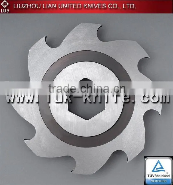 D-2 Single Shaft,Plastic crusher and shredder blade for scrap plastic recycling