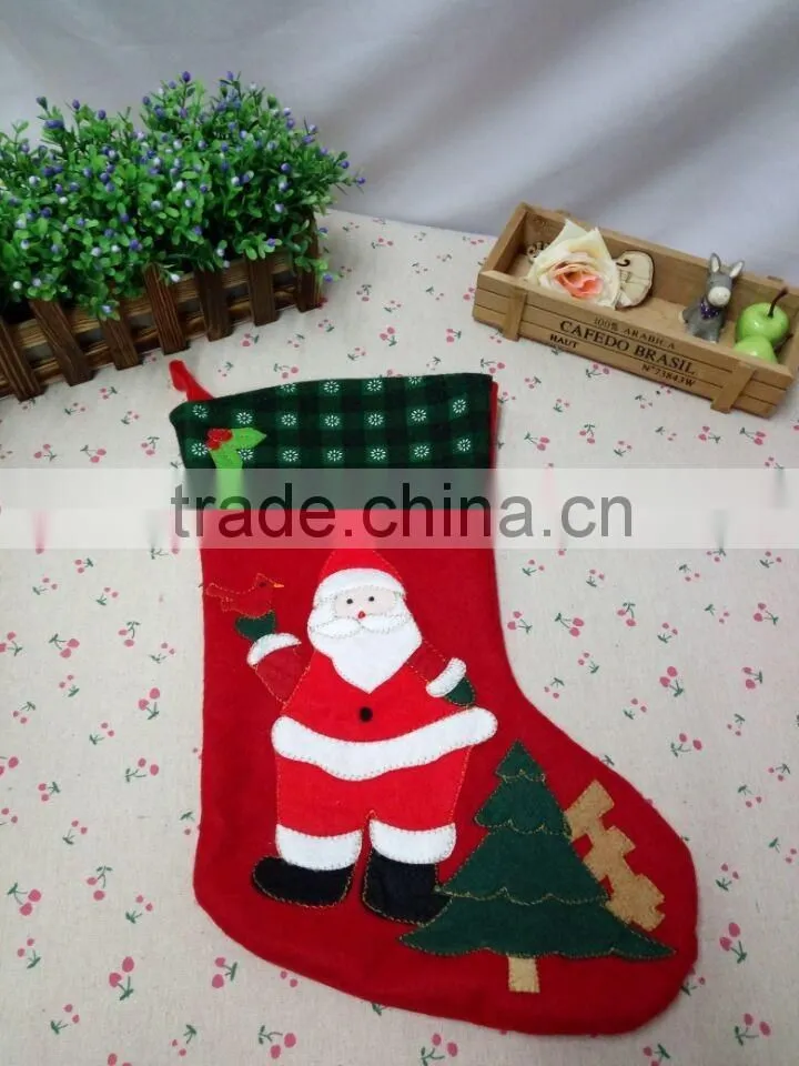 Factory Custom High quality Christmas socks,socks supplier, Merry Christmas's gift shoes