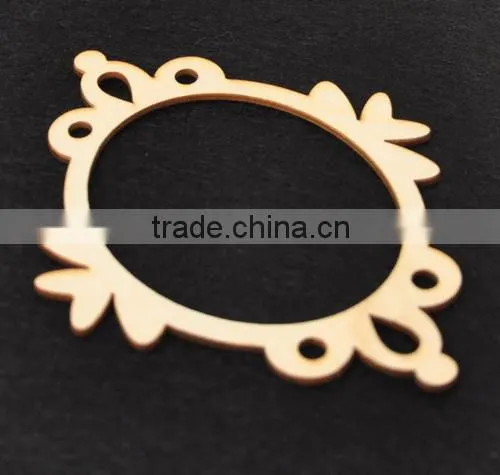 wood veneer frame for decoration