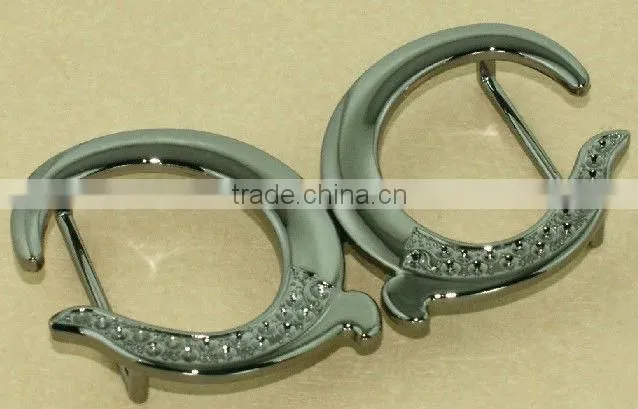 Belt and belt buckles with rhinestone
