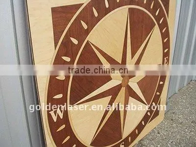 Laser Cutting Wood Veneer for Inlays/Crafts