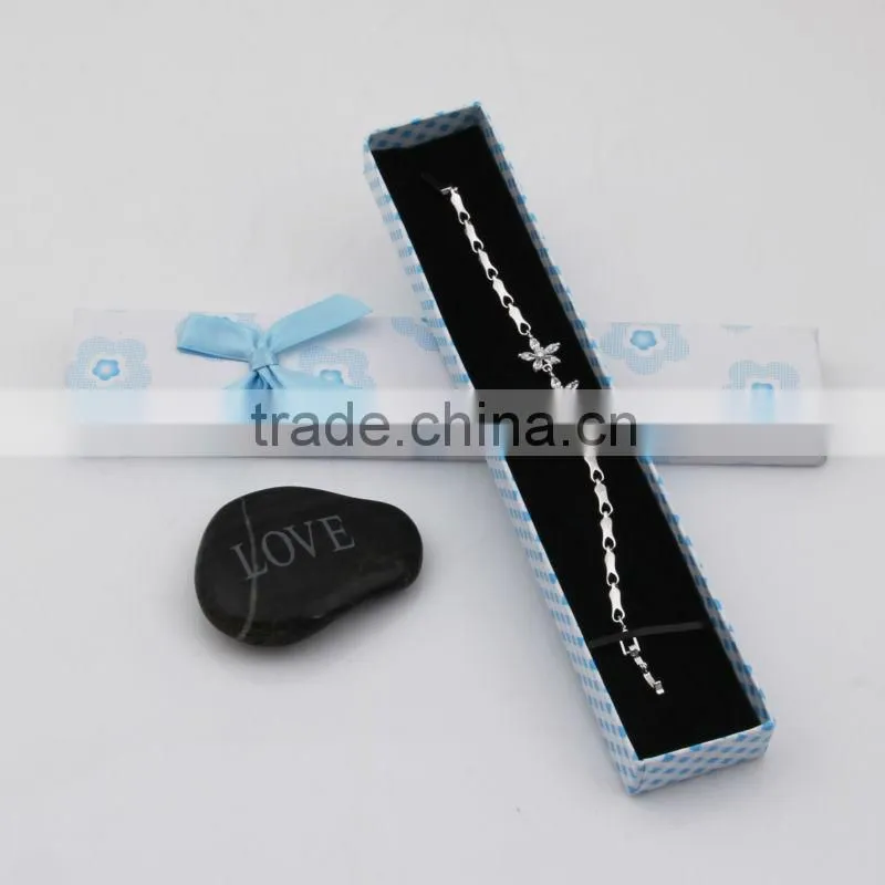 8.2" High Quality Paper Jewelry gift packaging bracelet box