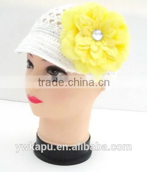 Multi colors crochet hat,newsboy beret hat