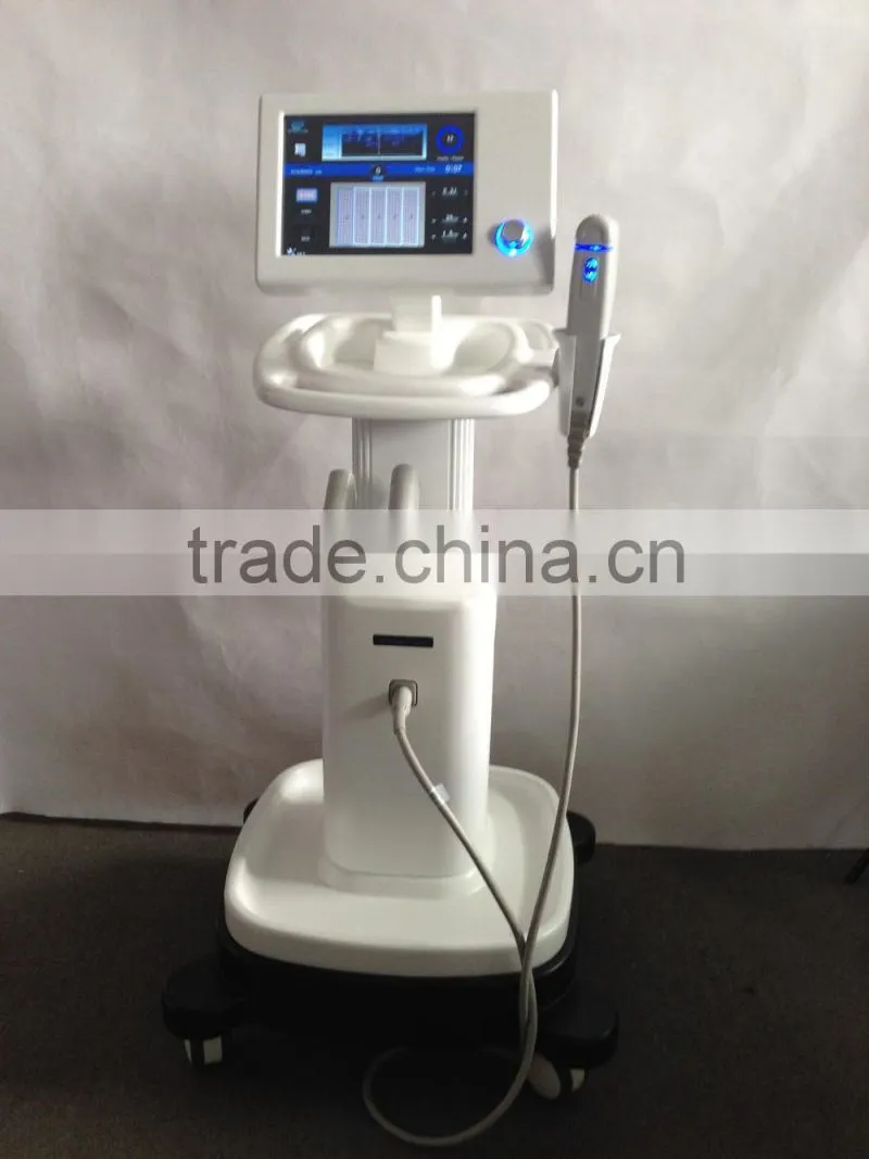 Big HIFU model for HIFU face lifting therapy and 13mm HIFU body fat reduce