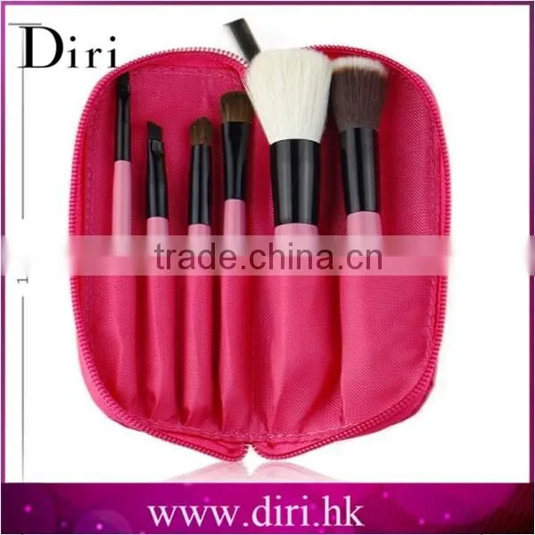 makeup anastasia 6pcs brush kit black make-up brush kit with pouch small brush kit for travel use