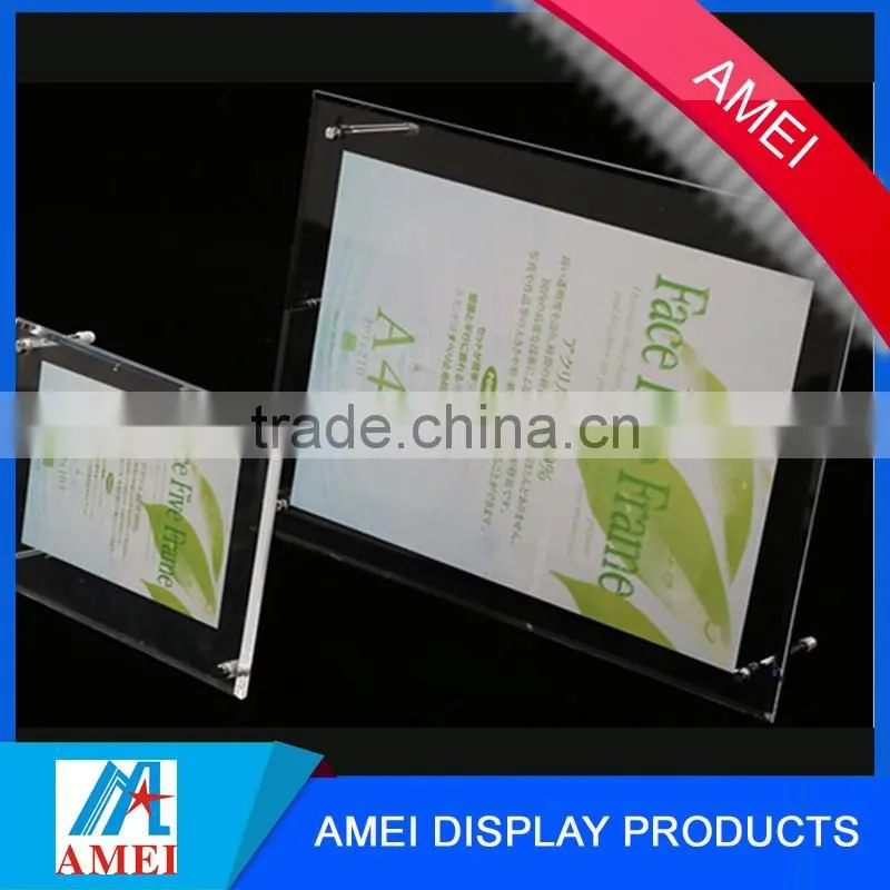 2017 Wholesale MUJI handmade acrylic picture photo frame