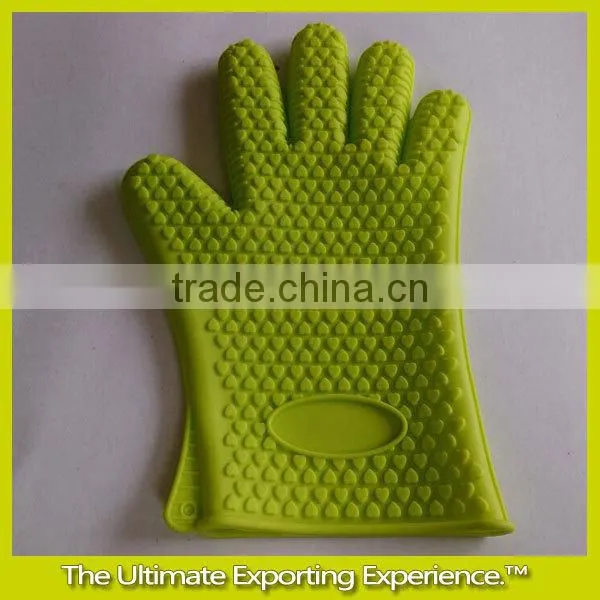 Silicone glove,Durable kitchen five fingers silicone glove ,Silicone Oven Glove ,silicone heat resistant glove