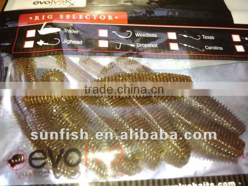 soft lure swimming bait worm lure