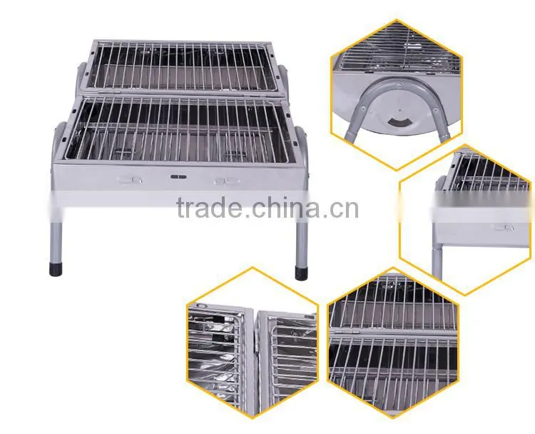 High Quality smokeless creative pulley bbq grill